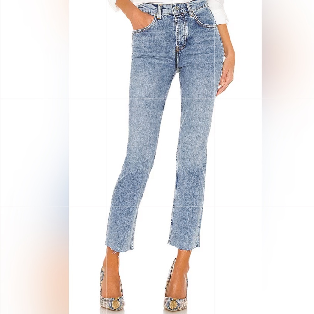 ANINE BING Lara Kickflare Jean in Blue